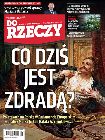 Okładka tygodnika „Do Rzeczy”, wydanie nr 9/2020 (362)