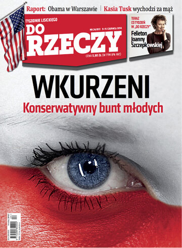 Okładka tygodnika „Do Rzeczy”, wydanie nr 24/2014 (72)