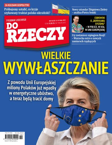 Okładka tygodnika „Do Rzeczy”, wydanie nr 19/2023 (525)