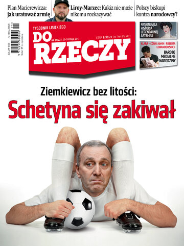 Okładka tygodnika „Do Rzeczy”, wydanie nr 21/2017 (223)