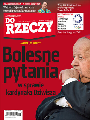 Okładka tygodnika „Do Rzeczy”, wydanie nr 29/2021 (434)