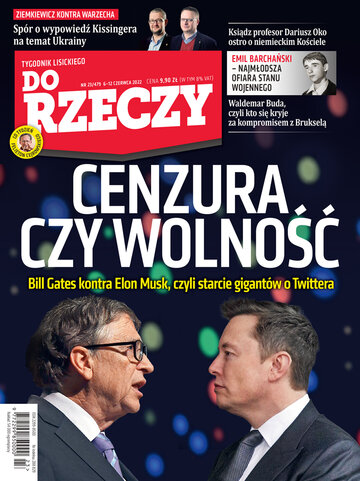 Okładka tygodnika „Do Rzeczy”, wydanie nr 23/2022 (479)