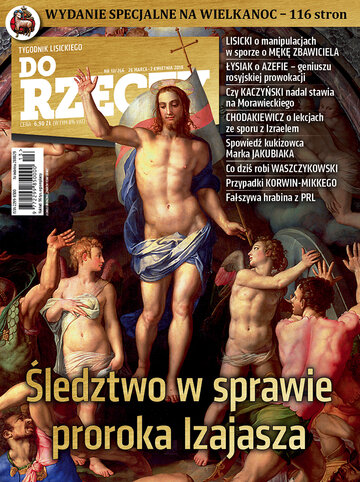 Okładka tygodnika „Do Rzeczy”, wydanie nr 13/2018 (266)