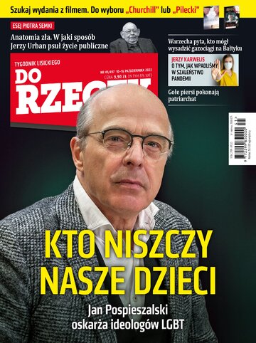 Okładka tygodnika „Do Rzeczy”, wydanie nr 41/2022 (497)