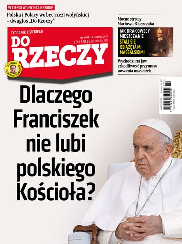 Okładka tygodnika „Do Rzeczy”, wydanie nr 27/2022 (483)