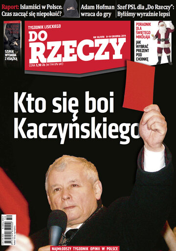 Okładka tygodnika „Do Rzeczy”, wydanie nr 50/2014 (98)