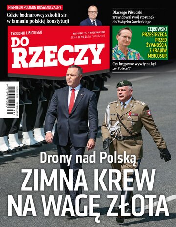 Okładka tygodnika „Do Rzeczy”, wydanie nr 38/2025 (647)
