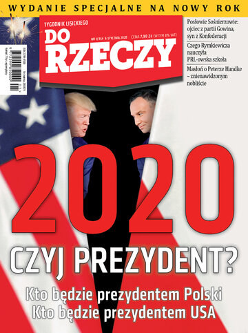 Okładka tygodnika „Do Rzeczy”, wydanie nr 1/2020 (354)