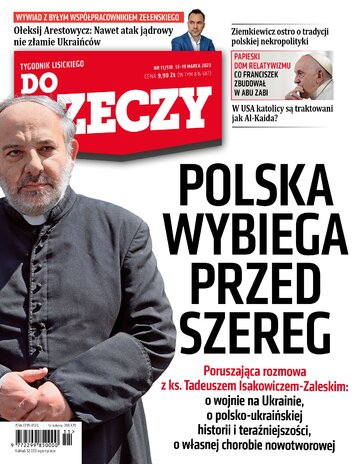 Okładka tygodnika „Do Rzeczy”, wydanie nr 11/2023 (518)