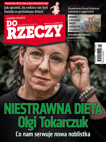 Okładka tygodnika „Do Rzeczy”, wydanie nr 45/2019 (347)