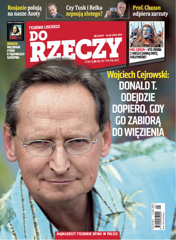 Okładka tygodnika „Do Rzeczy”, wydanie nr 29/2014 (77)