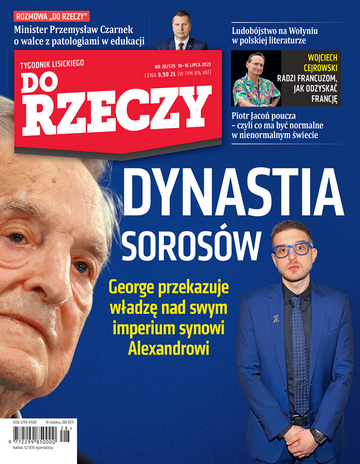 Okładka tygodnika „Do Rzeczy”, wydanie nr 28/2023 (535)