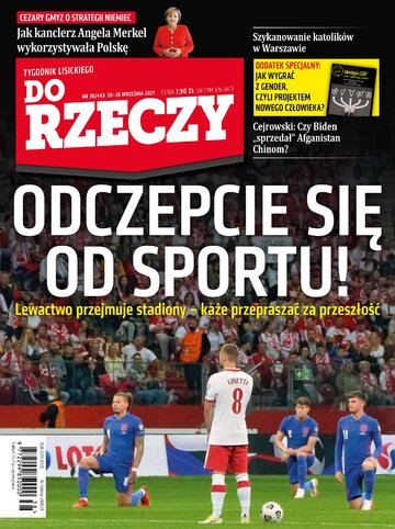 Okładka tygodnika „Do Rzeczy”, wydanie nr 38/2021 (443)