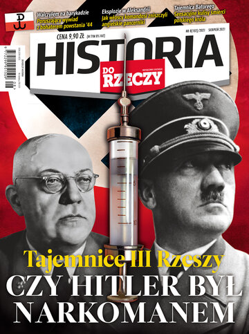 Okładka miesięcznika „Historia Do Rzeczy”, wydanie nr 8/2021 (102)