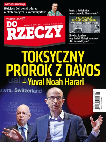 Okładka tygodnika „Do Rzeczy”, wydanie nr 28/2022 (484)