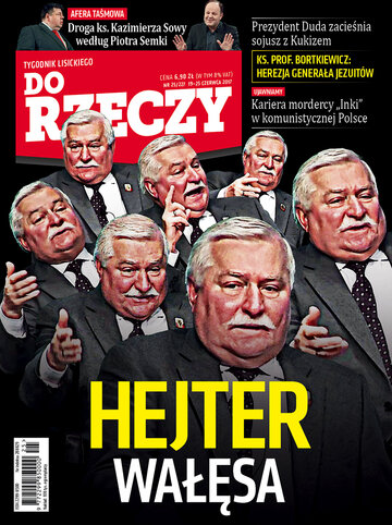 Okładka tygodnika „Do Rzeczy”, wydanie nr 25/2017 (227)