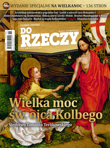 Okładka tygodnika „Do Rzeczy”, wydanie nr 15/2017 (217)