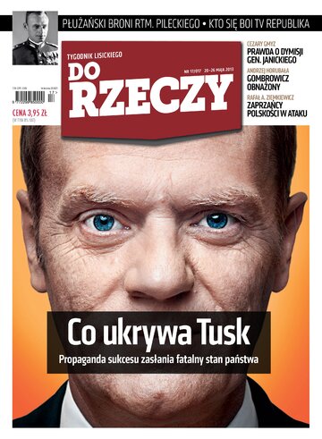 Okładka tygodnika „Do Rzeczy”, wydanie nr 17/2013 (17)