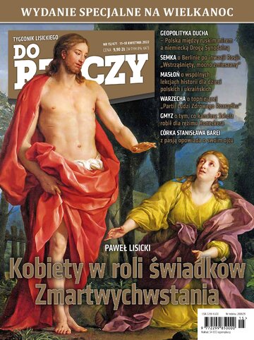 Okładka tygodnika „Do Rzeczy”, wydanie nr 15/2022 (471)