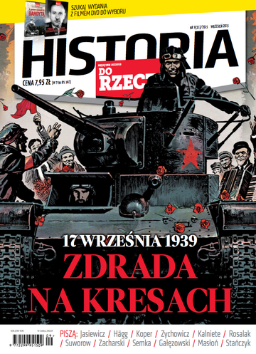 Okładka miesięcznika „Historia Do Rzeczy”, wydanie nr 9/2015 (31)