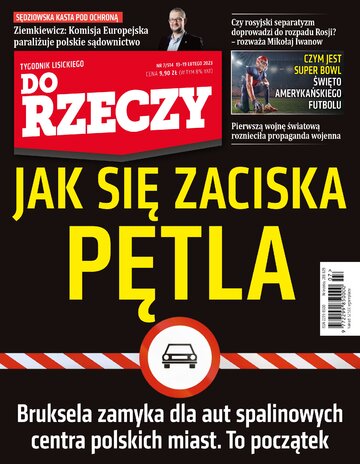 Okładka tygodnika „Do Rzeczy”, wydanie nr 7/2023 (514)