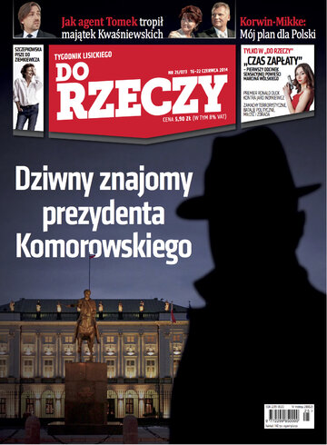 Okładka tygodnika „Do Rzeczy”, wydanie nr 25/2014 (73)