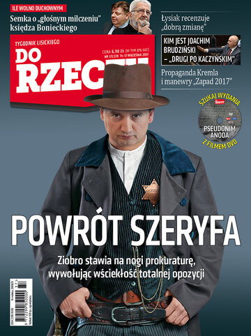 Okładka tygodnika „Do Rzeczy”, wydanie nr 37/2017 (239)