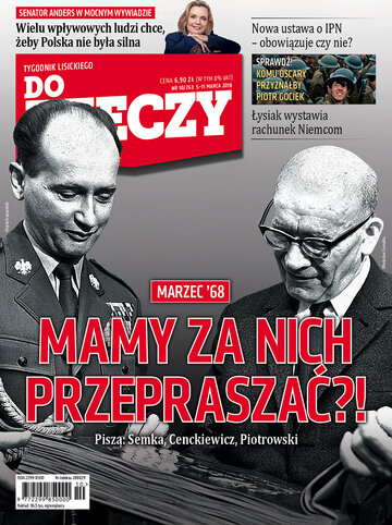 Okładka tygodnika „Do Rzeczy”, wydanie nr 10/2018 (263)