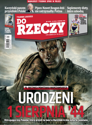 Okładka tygodnika „Do Rzeczy”, wydanie nr 31/2014 (79)