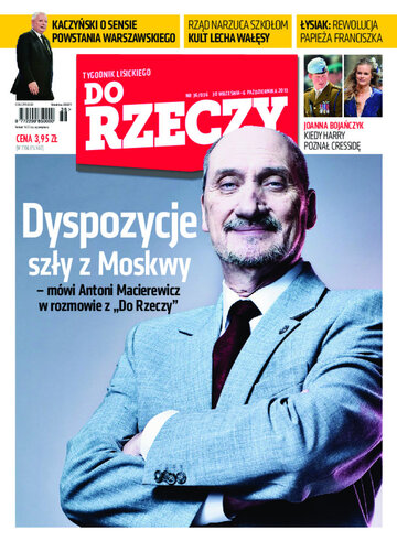 Okładka tygodnika „Do Rzeczy”, wydanie nr 36/2013 (36)