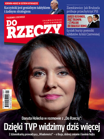 Okładka tygodnika „Do Rzeczy”, wydanie nr 4/2018 (257)