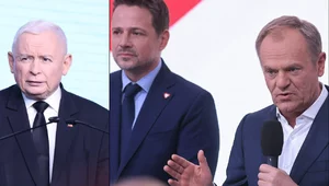 Miniatura: "Kampanijny duet aktorski". Kaczyński drwi...