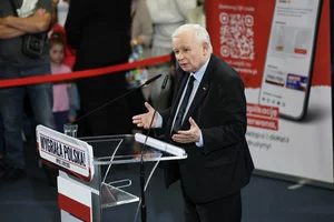 Miniatura: Kaczyński chce nowej konstytucji. "Której...