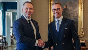 Miniatura: Nawrocki w Helsinkach. Spotkał się z...