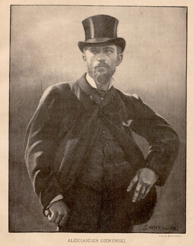 Stanisław Witkiewicz, Portret Aleksandra Gierymskiego (1886)