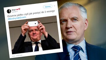 #biednyjakGowin – internauci bezlitośni dla wicepremiera Gowina 