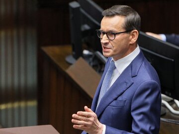 Mateusz Morawiecki w&nbsp;Sejmie