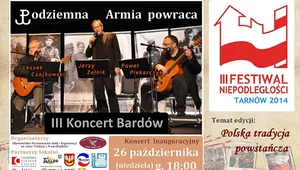 Miniatura: III Koncert Bardów: Podziemna Armia Powraca