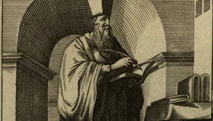 Miniatura: Misjonarze i setnik kozacki