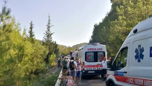 Miniatura: Chwile grozy w Turcji: Pożar autokaru z...