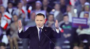 Miniatura: Zwrot w PiS ws. Nawrockiego. "Po konwencji...