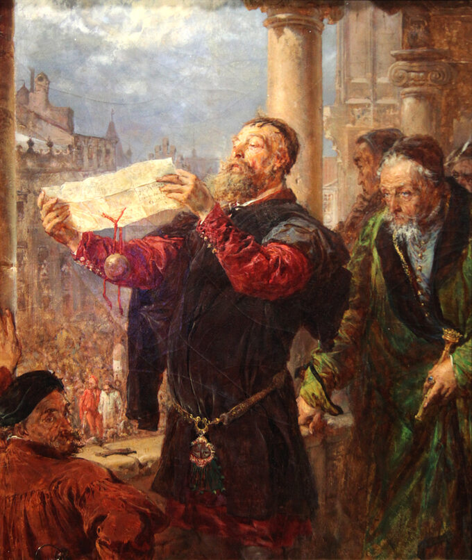 "Wyrok na Matejkę", 1867 rok, Jan Matejko