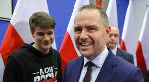 Miniatura: Syn prezydenta gwiazdą prawicowej stacji....