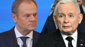 Miniatura: Tusk do Kaczyńskiego: O wszystkim...