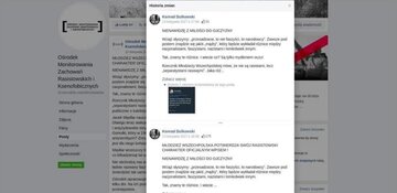 Portalem OMZRiK administruje jego prezes, Konrad Dulkowski -&nbsp;Ośrodek do&nbsp;tej pory nie&nbsp;przyznaje się do&nbsp;prowadzenia żadnych kont w&nbsp;social mediach