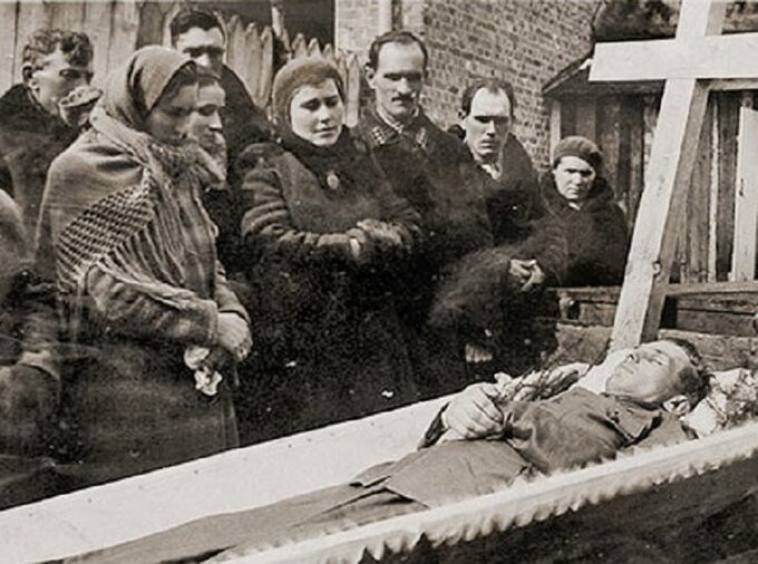Pogrzeb Władka Zaremby, Baranowicze 1940 r.