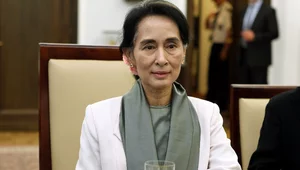 Miniatura: Birmańska junta skraca wyroki byłej...