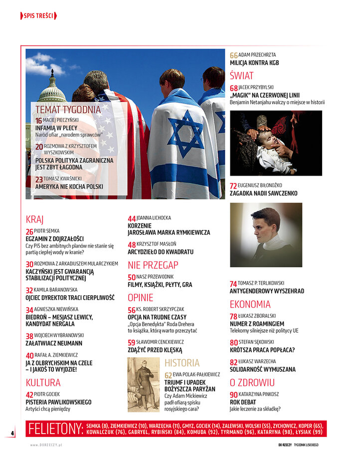 &bdquo;Do&nbsp;Rzeczy&rdquo; nr 21: Jak silne jest żydowskie lobby? Czy&nbsp;polski rząd potrafi sobie z&nbsp;nim poradzić?