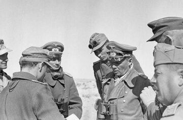 Erwin Rommel w&nbsp;Bei El Agheila, 12 stycznia 1942&nbsp;r.