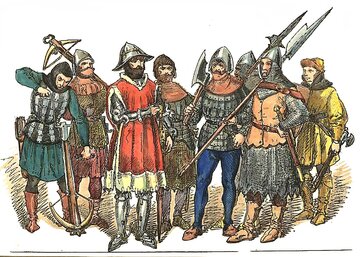 Wojsko Kr&oacute;lestwa Polskiego 1447&ndash;1492, rys, Jan Matejko